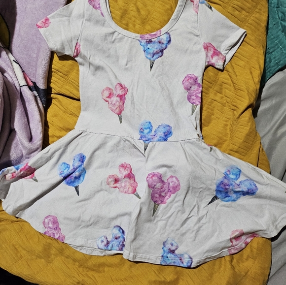 Wild rich kids Disney pastel Mickey dress size 9/10 - Picture 4 of 4